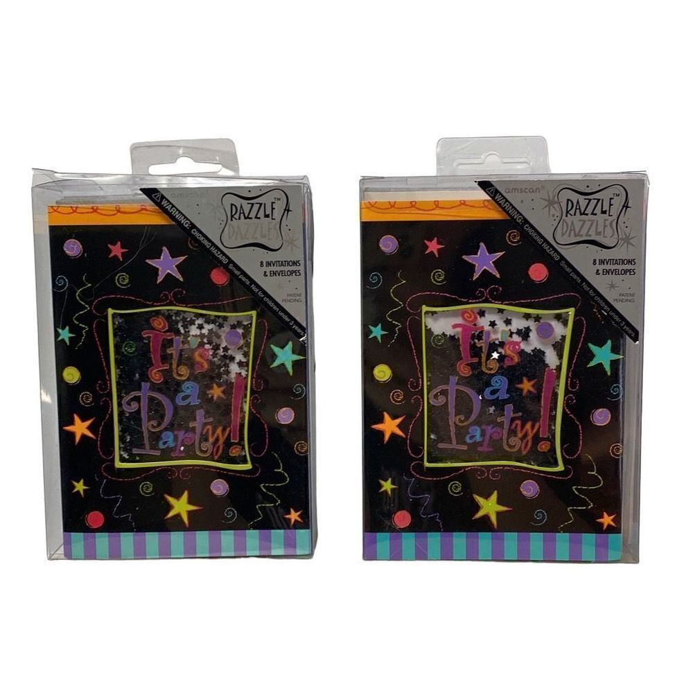 Razzle Dazzles Party Invitations 15 Count